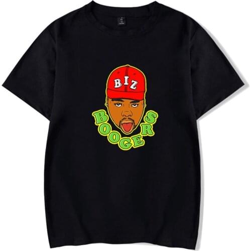 Biz Markie Print Spring Summer Holiday Street Men/Women Casual Kawaii GHIP HOP style Streetwear T-shirt