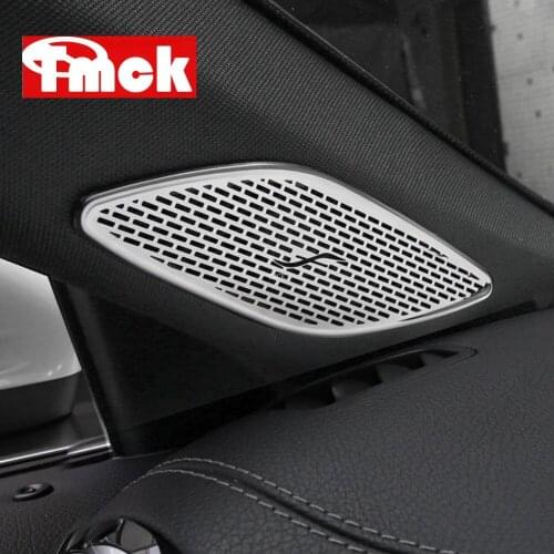 For Mercedes Benz A Class W177 V177 A180 A200 A220 A250 2019+ Car Door Audio Speaker+Dashboard Loundspeaker Cover Trim Stickers