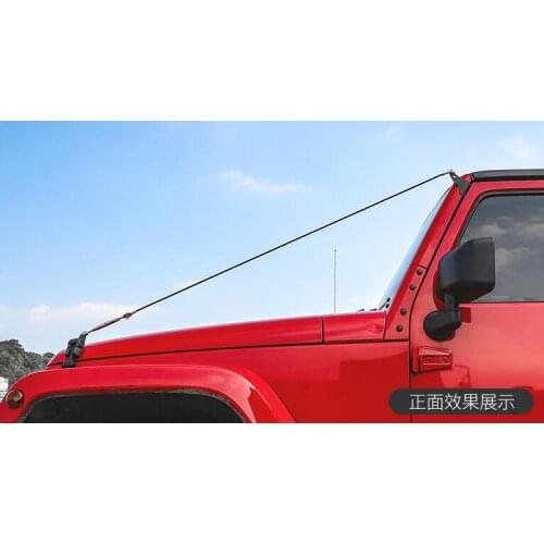 JL1193 branch splitter for JK & JL for jeep for wrangler Metal Effectively avoid blocking by leaves and other obstacles lantsun