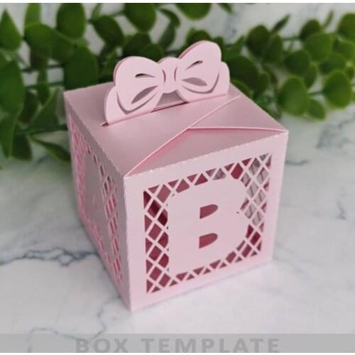 Lace Baby Box Metal Cutting Dies Stencils Die Cut for DIY Scrapbooking Album Paper Card Craft