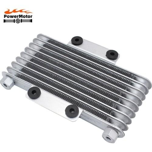 Motorcycle Oil Cooler High Quality 125ml Oil Engine Radiator Cooling Radiators for 125CC-250CC Motorcycle Dirt Bike ATV