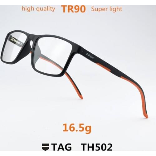 TAG Brand TR90 myopia glasses frame men prescription glasses frame women eye glasses frames for men spectacle frames eyeglasses