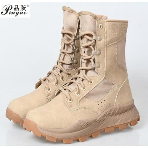 Men Army Boots Hiking Sport Shoes Ankle Men Sneakers Outdoor Boots Male tooling shoes