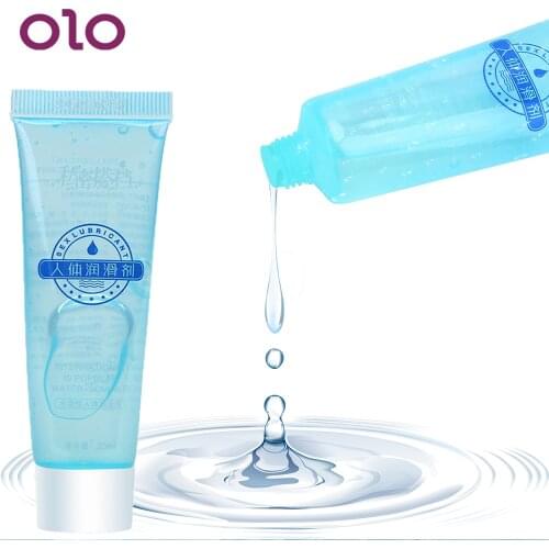 OLO 1PCS/2PCS 25ML Vaginal Anal Gel Oil Water-based Lubricant Lube Pain Relief Enhance Pleasure For Couples