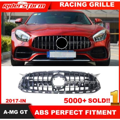 Front racing GT Grill For amg GT 2017 model amg for amg gt car 2door sports car GT grille coupe amg car