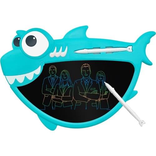 LCD Writing Tablet Drawing Pad Colorful Handwriting Board 8.5inch with Stylus Lock Button for Toddler Kids Educational Learning