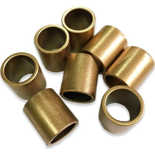 5PCS Inner Diameter 3 4 5 6mm Self-Lubricating Bearing Powder Metallurgy Oil Copper Bushing Guide Sleeve Height 3-10mm