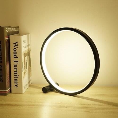 Modern Simple and Creative New Study Bedroom USB Charging Table Lamp Bedside Reading Lamp