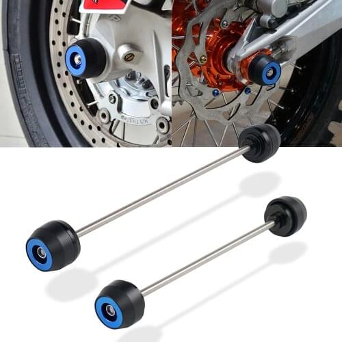Front Rear Axle Fork Wheel Protector Crash Sliders For Suzuki GSX-S1000 GSX-S1000F GSXS1000 GSXS1000F 2015-2021 2016 2017 2018