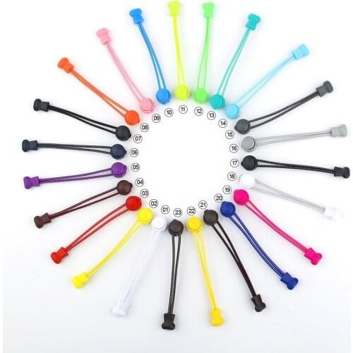 1pcs New Shoelaces Sneakers No Tie Shoelace Quick Elastic Locking Shoe laces Adult Women Men Shoes lace Strings