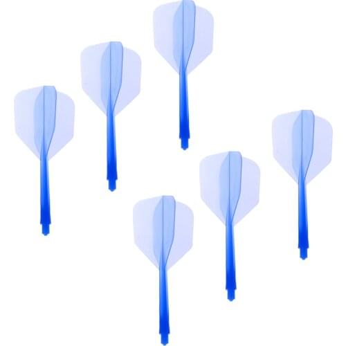 12Pcs 2BA Thread Dart Shafts and Dart Flights, Darts Accessories, 2 Colors