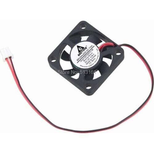 50Pcs Gdstime 30mm 12V 2Pin 3cm 30x30x7mm Mini Brushless DC Cooling Fan 3007