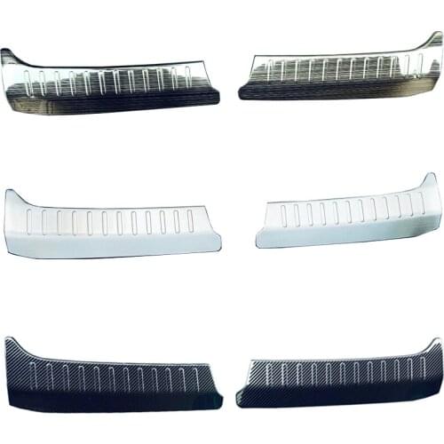 For Nissan Note 2020 2021 2022 Car styling stainless steel Rear Bumper Protector Sill Door Sill Scuff Plate Welcome Pedal