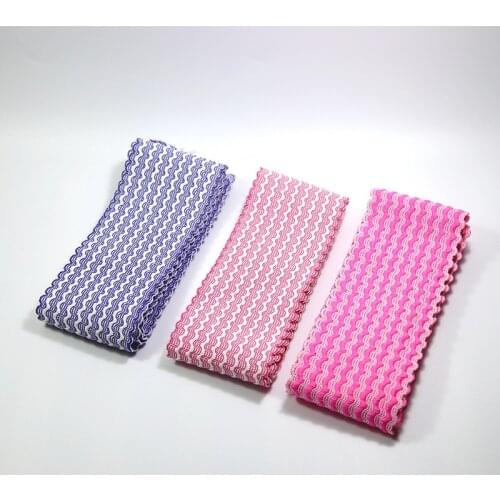 Curve Elastic Bands 70MM Elastic Ribbon Clothing Bags Trousers Elastic Rubber DIY Sewing Accessories rubber band