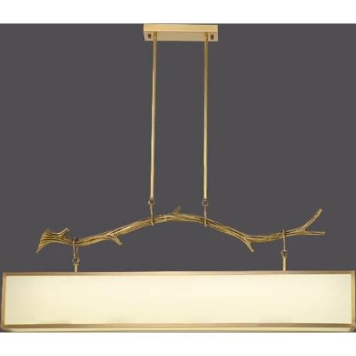 Art window decoration bedroom porch bar clothing store Italian designer post-modern American retro chandelier led