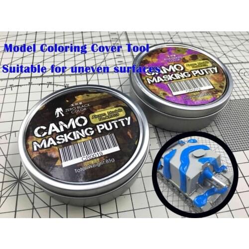 1pc CAMO Camouflage Masking Putty UNIVERSAL FOR Gundam Military Model KITS Tank Car Spraying Tool