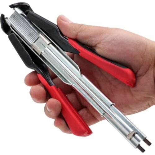 Poultry Cage Hog Ring Plier C Type Nail Animal Wire Cage Clamp Chicken Pig Bird Pet Cage Installation Equipment Fencing Nailer