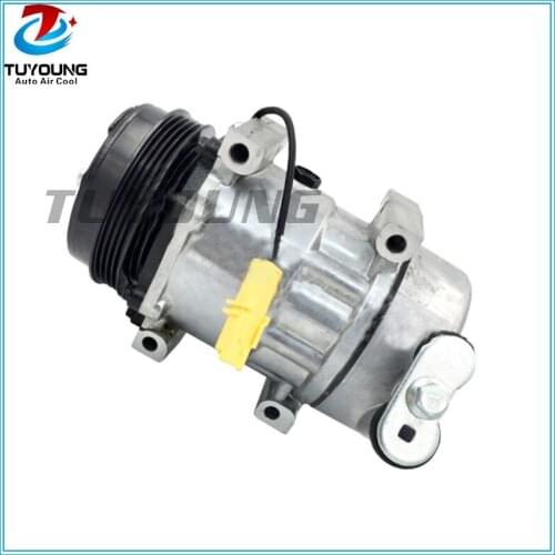 7V16 Auto air conditioning compressor for-Citroen-Peugeot 208 308 4pk air pump