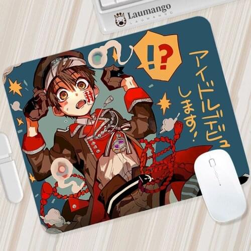 Mouse Pad Japan Jibaku Shounen Hanako Kun Gamer Computer Gaming Mat Desk Protector Anime Small Mousepad Csgo Lovely Padmouse