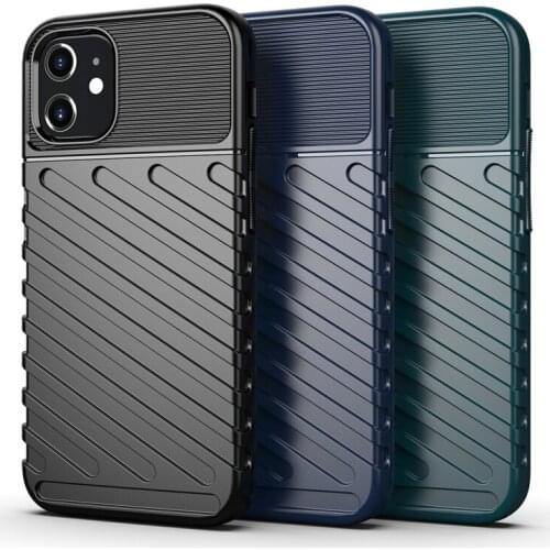 Fashion Anti-dust Silicone Armor Cover for Iphone 12 Mini Pro Max 11 X Xr Xs 6 6S 8 7 Anti-falling Phone Case Coque
