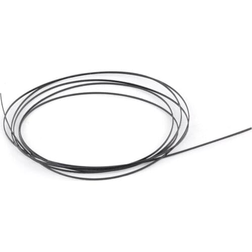 Musiclily 1650x1x0.5mm Plastic Acoustic Classical Guitar Binding, Black