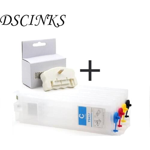 T9451 Empty refillable ink cartridges For Epson WorkForce Pro C5290 C5790 C5210 C5710 printer with resettable chip and resetter