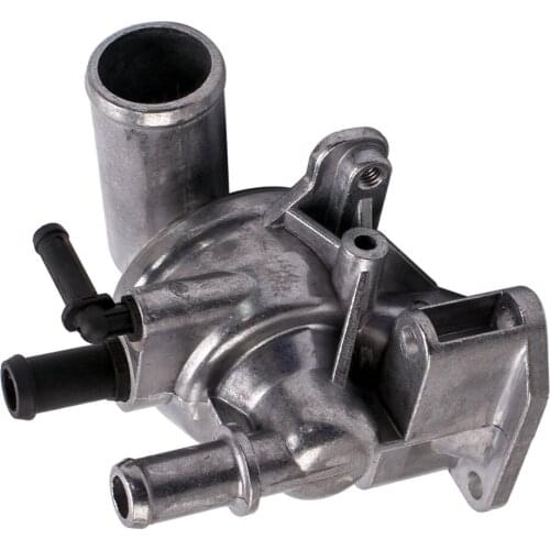 Engine Coolant Outlet Thermostat Housing Assembly Fit for Jeep Cherokee ( Liberty ) KJ 2.5 2.8 CRD 2005-2007 5142601AA 5142601