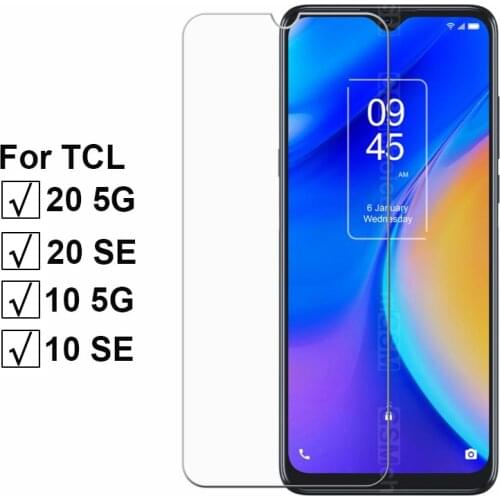 3-1PCS Protective Glass Cover for Vidrio TCL 20 10 5G Screen Protector Tempered Glass for TCL 10 TCL20 SE 20SE T671H Phone Film