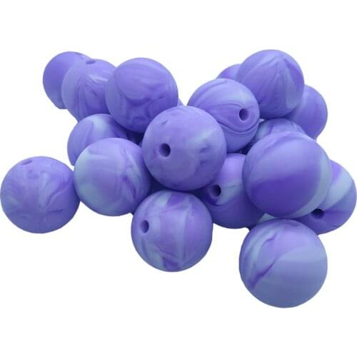 100pcs 12mm Silicone Round Beads Eco-friendly Sensory Baby Teething Necklace Food Grade Mom Nursing DIY Jewelry Baby Teethers