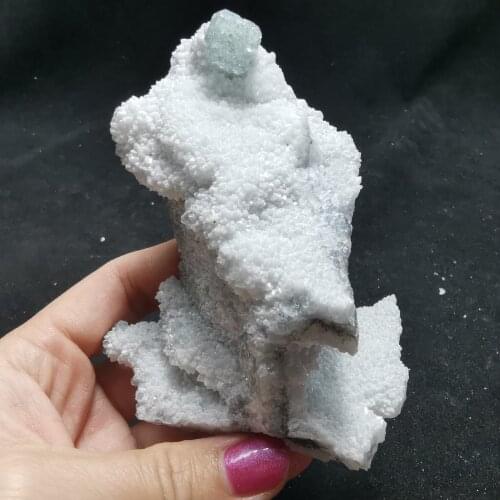 208.6gNatural crystal, blue green fluorite, crystal mineral, crystal specimen