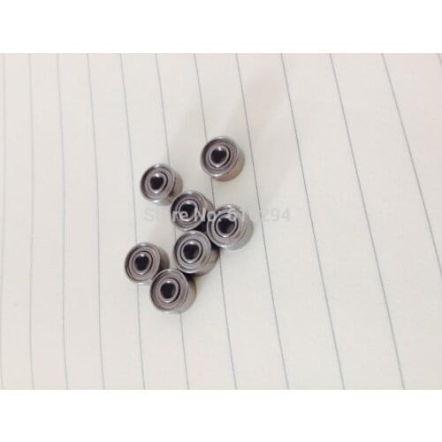 500PCS R1-5ZZ(2.38*7.938*3.571) bearings 3/32"x 5/16"x 9/64" inch Miniature Ball Bearings Free shipping for Dental Handpiece