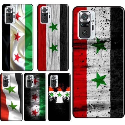 Syria Syrian Flag For Xiaomi Redmi Note 10 Pro 8T 9S Note 7 8 9 Pro Phone Case For Redmi 9C 9T 9 9A 8A K40