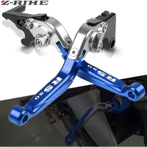 For APRILIA RS50 RS 50 1999 2000 2001 2002 2003 2004 2005 Brake Clutch Levers CNC Motorcycle Accessories Adjustable Grips Handle