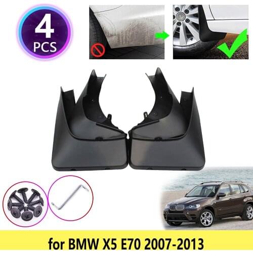 For BMW X5 E70 2007 2008 2009 2010 2011 2012 2013 Mudguards Mudflap Fender Front Mud Flaps Splash Guards Wheel Car Accessories
