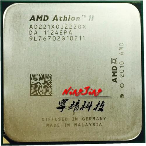 AMD Athlon II X2 221 2.8 GHz Dual-Core CPU Processor AD221XOJZ22GX Socket FM1
