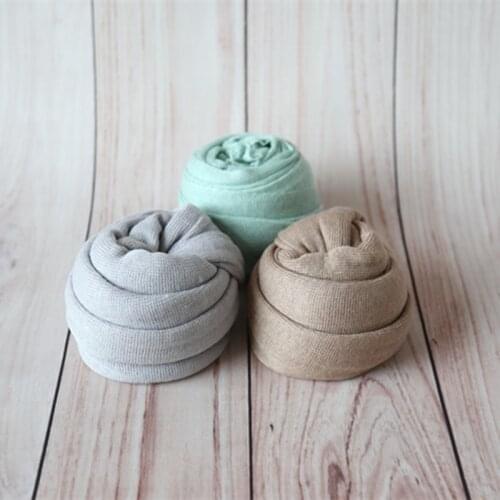 Baby Stretch Wraps Newborn Jersey Wrap Photo Props Baby Swaddle Blanket Backdrop Photography Props