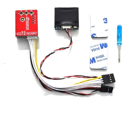 SN Sparrow Flight Controller Stabilizing Gyroscope With M8N GPS Module for FPV RC Airplane X5 U-MINI VS APM 2.8