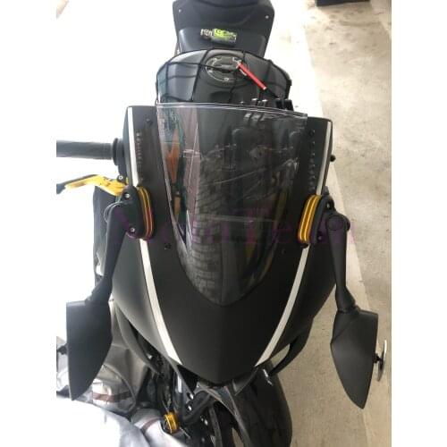 New motorcycle Windshield WindScreen+Screws For Yamaha YZF R25 R3 R 25 3 2019 2020 19 20