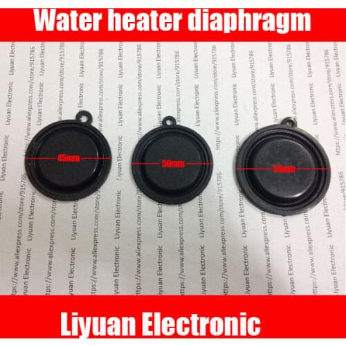 100pcs Water heater diaphragm / Gas water pressure film/ water valve diaphragm skin 45-50-54mm