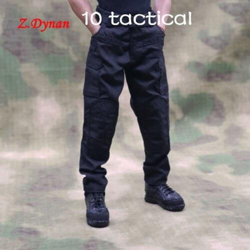 1/6 Male soldier military Pants army green khaki police blue pants for 12 inch TBLeague PH Action Figures body jiaou doll