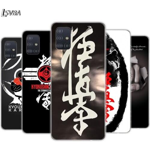 Oyama Kyokushin Karate For Samsung Galaxy A01 A11 A12 A22 A21S A31 A41 A42 A51 A71 A32 A52 A72 A02S Soft Phone Case