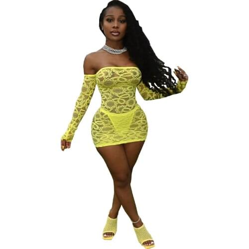 Printed Sheer Mesh Bodycon Dress with Briefs Birthday Party Club Outfit Transparent Off Shoulder Long Sleeve Mini Dress Clothing