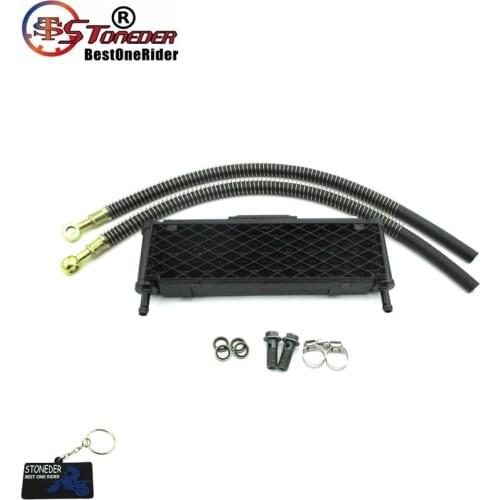 STONEDER High Flow Radiator Oil Cooler For 125cc 140cc 149cc Pit Dirt Bike