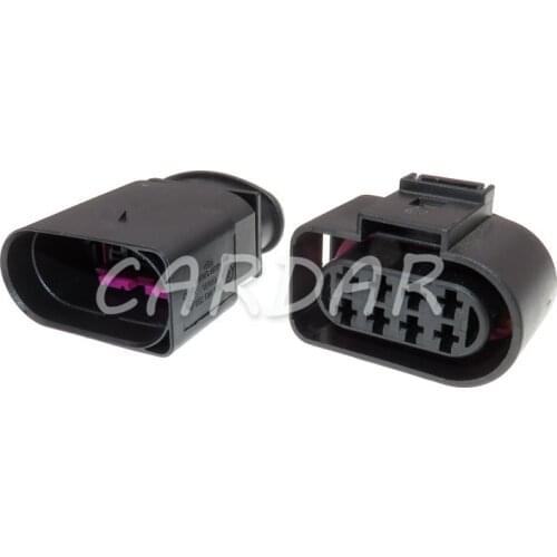 1 Set 8 Pin 3.5mm 8D0973834 Auto Waterproof Connector 8D0 973 834 8D0 973 734 Radar Taillight Light Socket For VW Audi