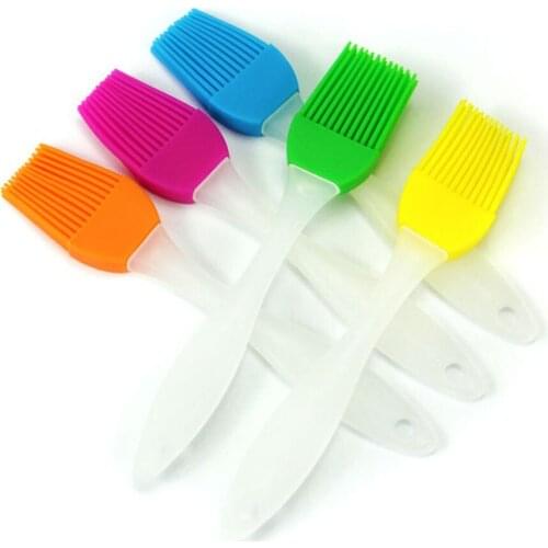 Cake Baking Barbecue Brush Home DIY Silicone Tools Eco-friendly Bread Oil Cream Cooking Basting Brush Silicone Kitchen Tools