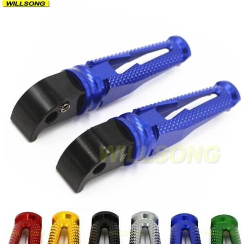 Rear Footrest Foot Peg Adapter Passenger Pedal For YAMAHA YZFR3 YZFR15 YZFR25 FZ1 FZ6 FZ6R XJR1300 Motorcycle Accessories