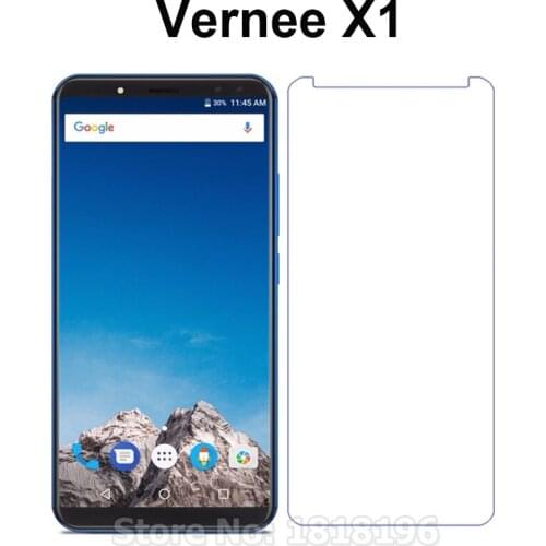 Tempered Glass for Vernee X1 5.99" 9H Explosion-proof Smartphone Protective Film Screen Protector for Vernee X1 cover phone case