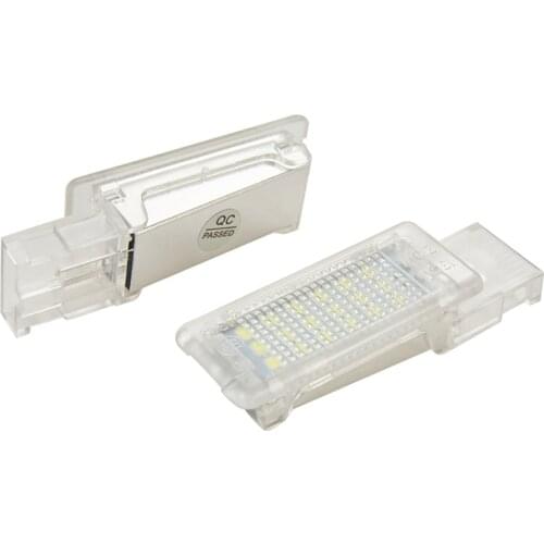 2pcs for Golf 5 MK5 6 MK6 Jetta Passat B6 B7 B8 CC EOS Tiguan Car LED Footwell Light Luggage Trunk Light Car Decoration Lamp