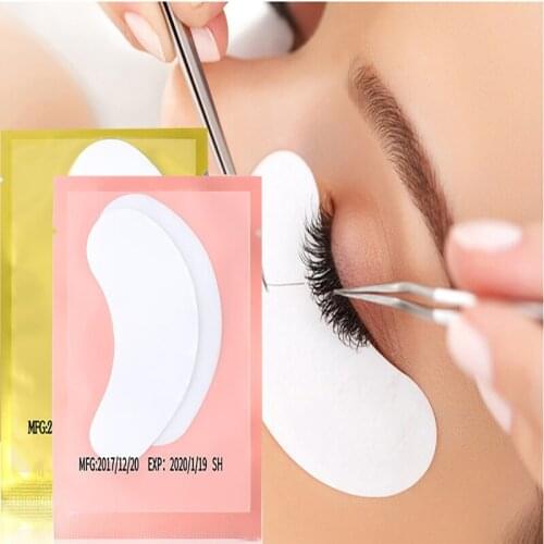 Eyelash Pad Eyelash Extension Paper Grafted Under Eye Patches For Eyelash Extension Paper Sticker Wraps Makeup Tools