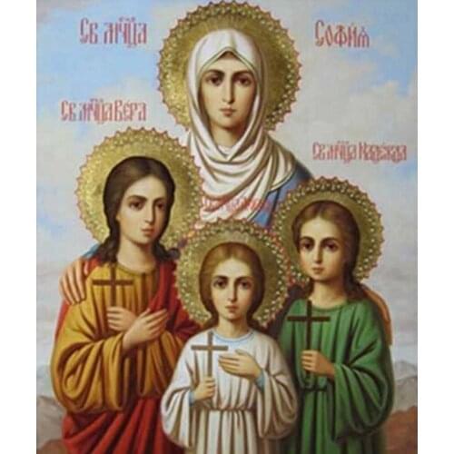 5d Diy Diamond Painting Cross Stitch Religion Jesus Rhinestones 3d Diamond Embroidery virgin Mary diamond Mosaic icon Handicraft